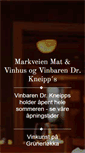 Mobile Screenshot of markveien.no